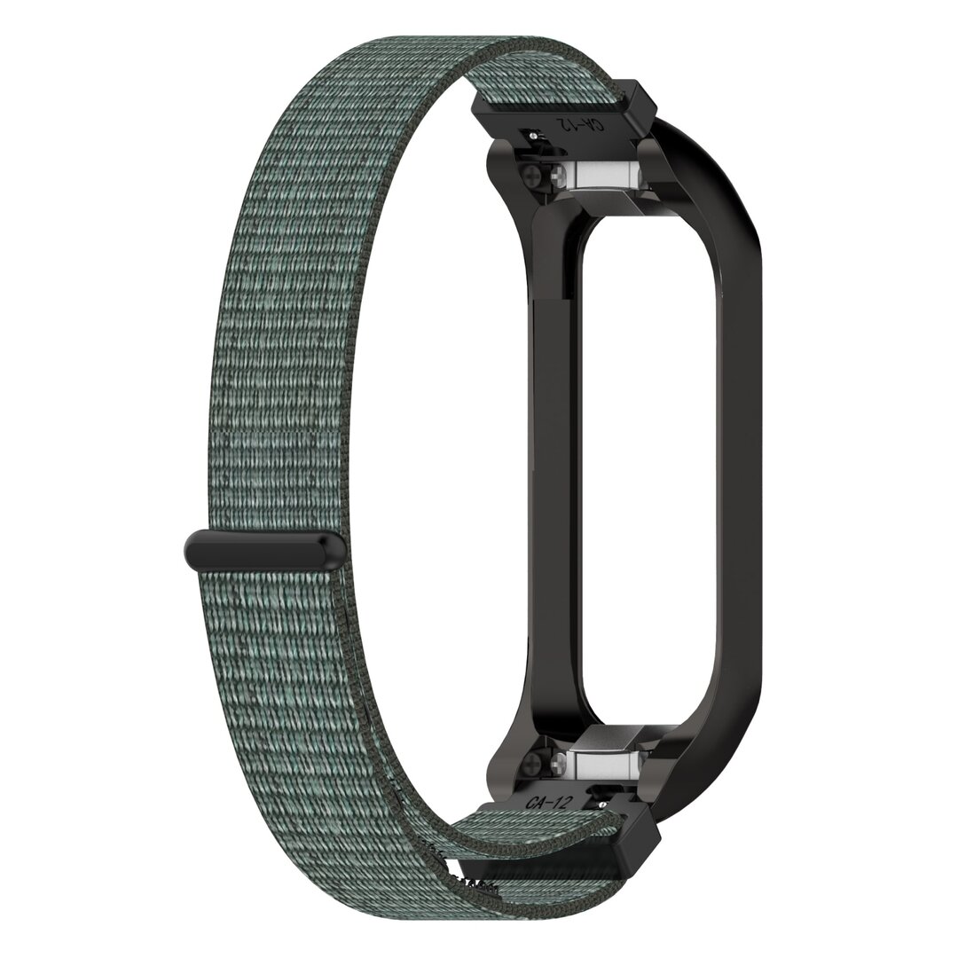 Nylon sport loop band - Groen / grijs - Samsung Galaxy Fit 2