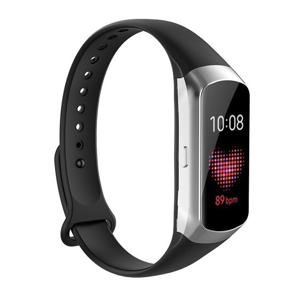 Siliconen bandje - Zwart - Samsung Galaxy Fit
