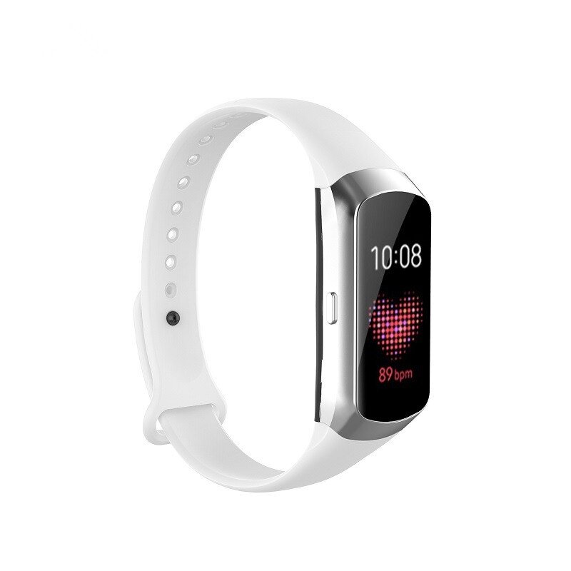 Siliconen bandje - Wit - Samsung Galaxy Fit