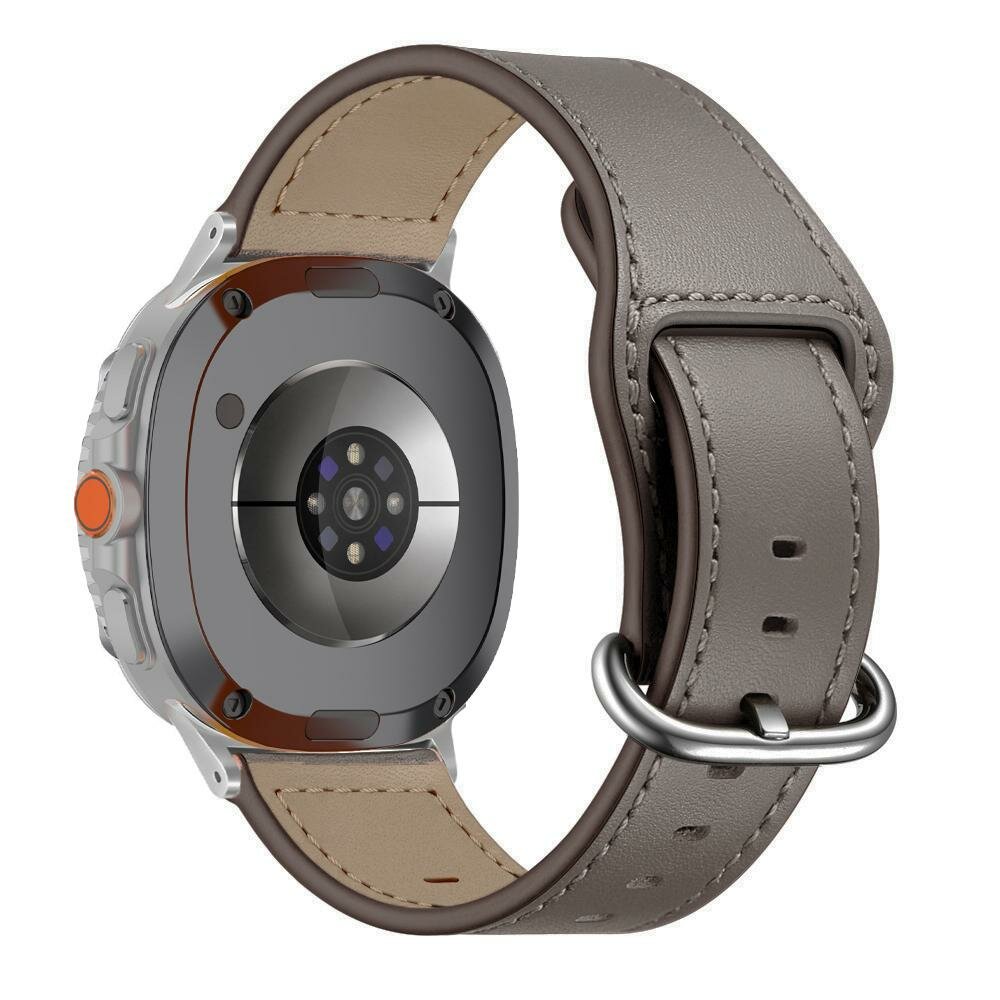 Classic leren band - Taupe - Samsung Galaxy Watch 8 - 40mm / 44mm