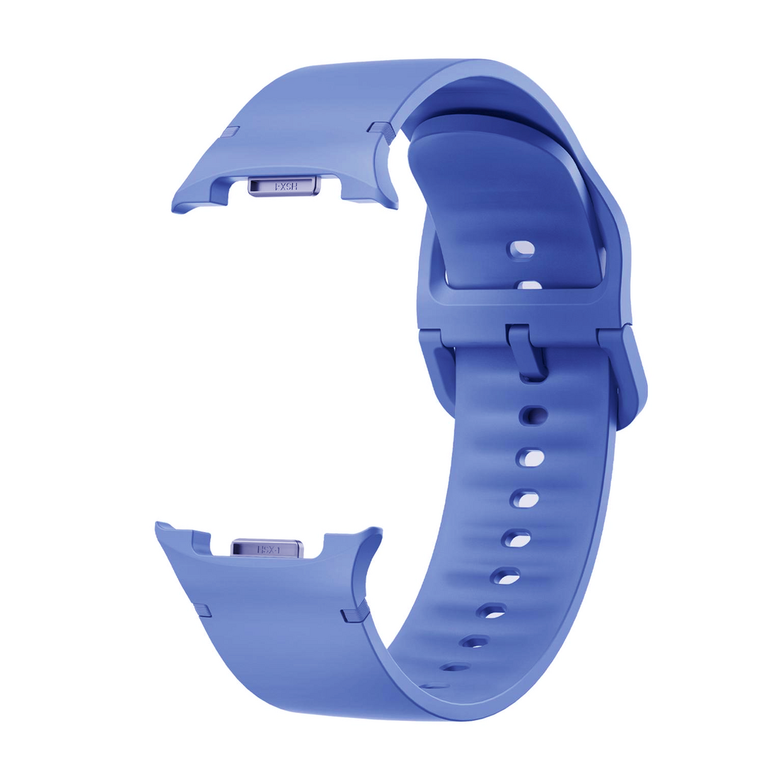 Soft siliconen band - Maat: M/L - Koningsblauw - Samsung Galaxy Watch 8 - 40mm / 44mm