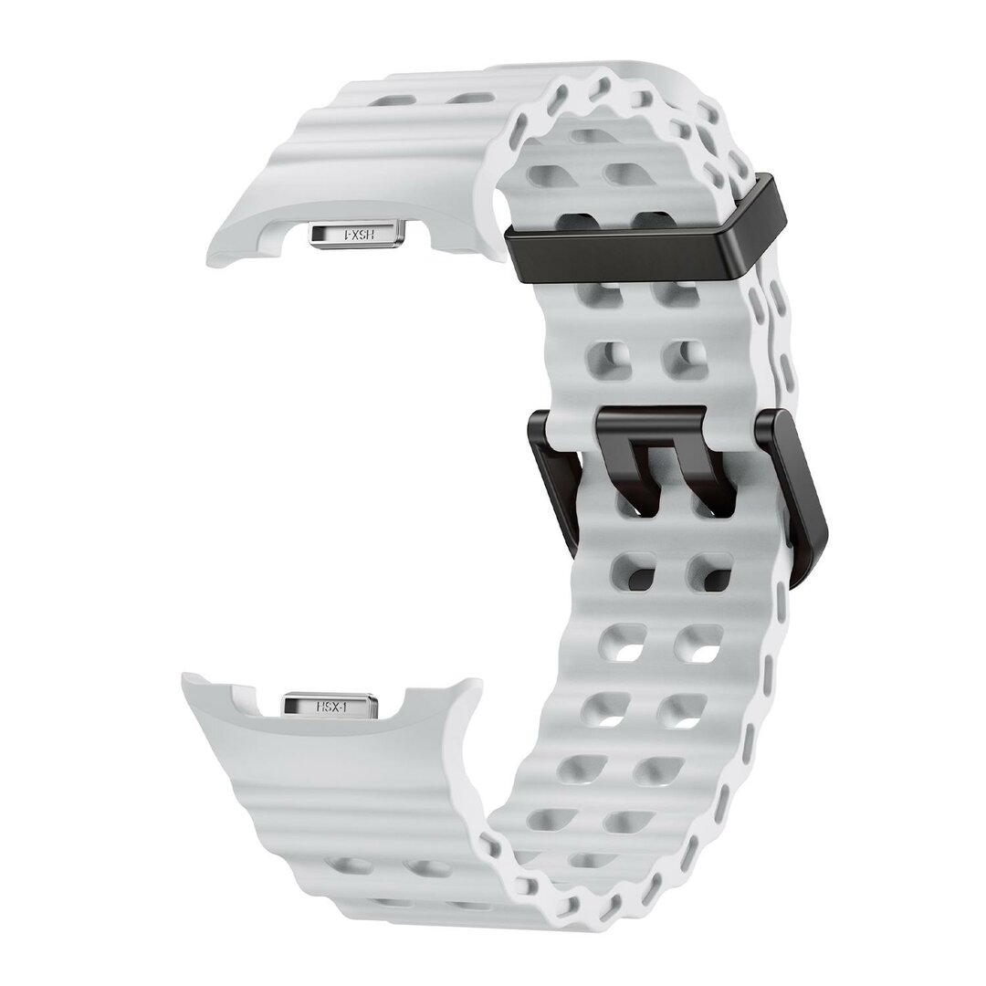 Marine siliconen band - Wit - Samsung Galaxy Watch 8 - 40mm / 44mm