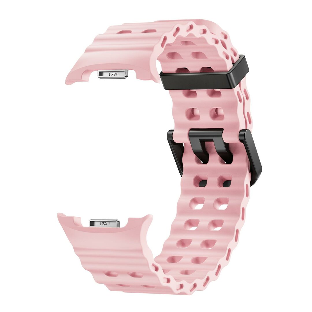 Marine siliconen band - Lichtroze - Samsung Galaxy Watch 8 - 40mm / 44mm