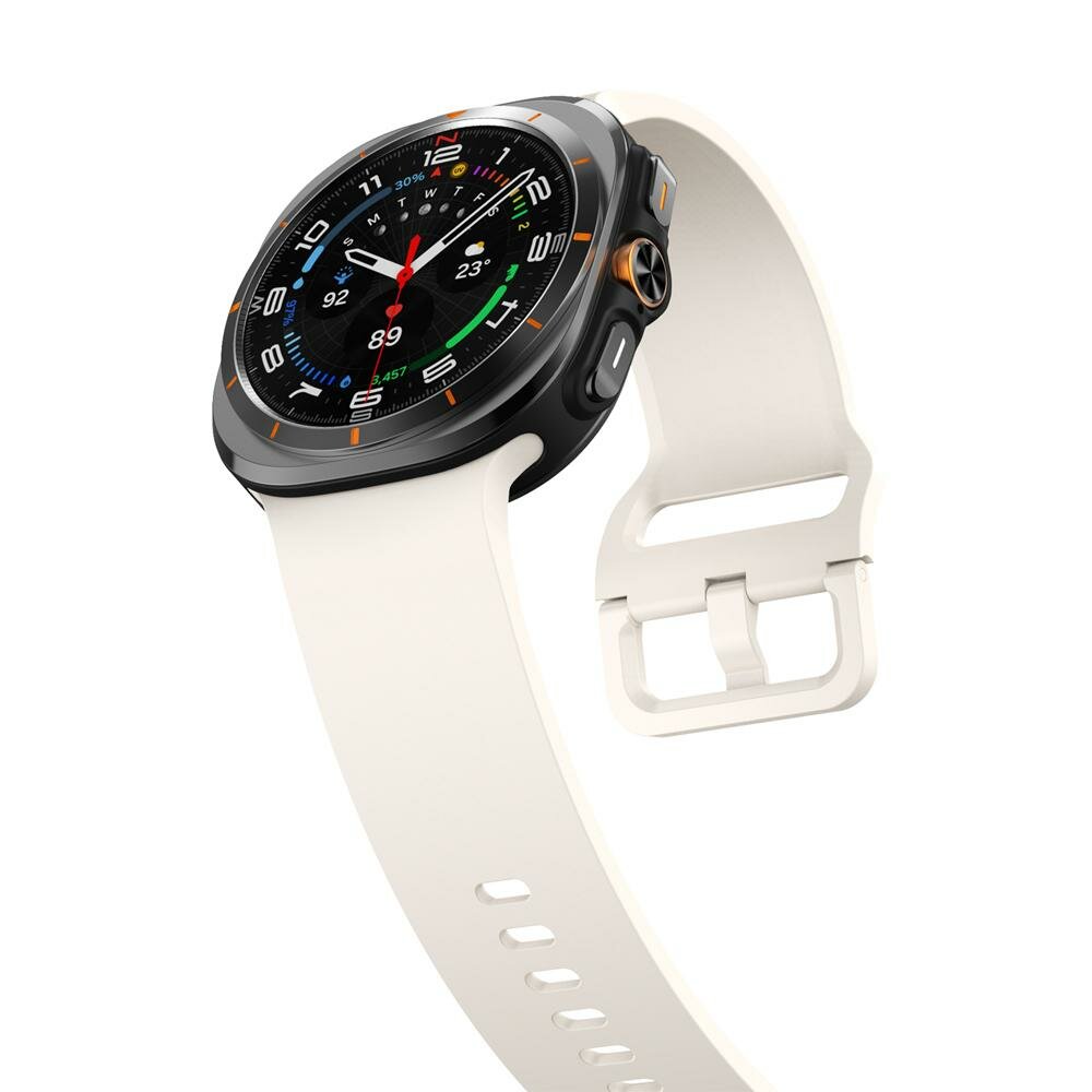 Solid color siliconen band - Sterrenlicht - Samsung Galaxy Watch Ultra - 47mm