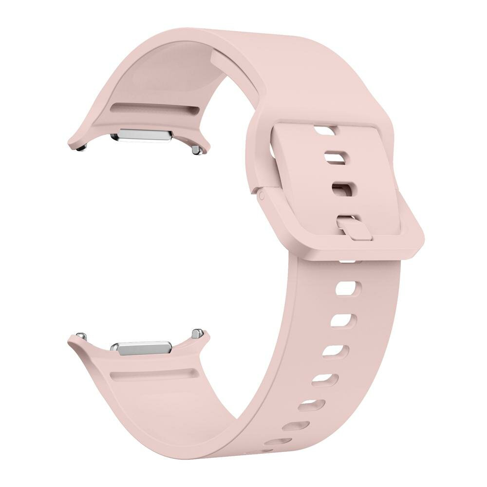 Solid color siliconen band - Pastel roze - Samsung Galaxy Watch Ultra - 47mm