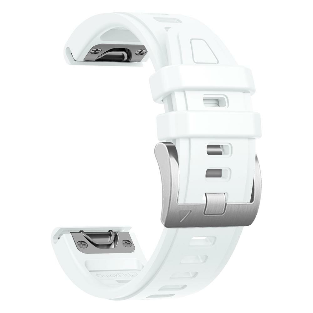 Siliconen bandje - Wit - Garmin Fenix 8 - 43mm