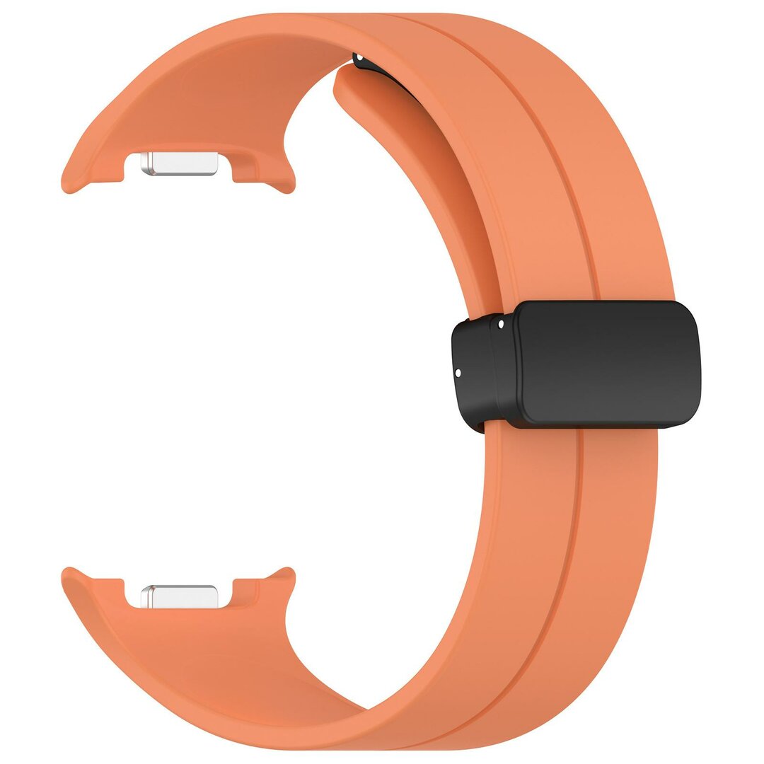D-buckle Solid Line sportbandje - Oranje - Samsung Galaxy Watch 8 - 40mm / 44mm