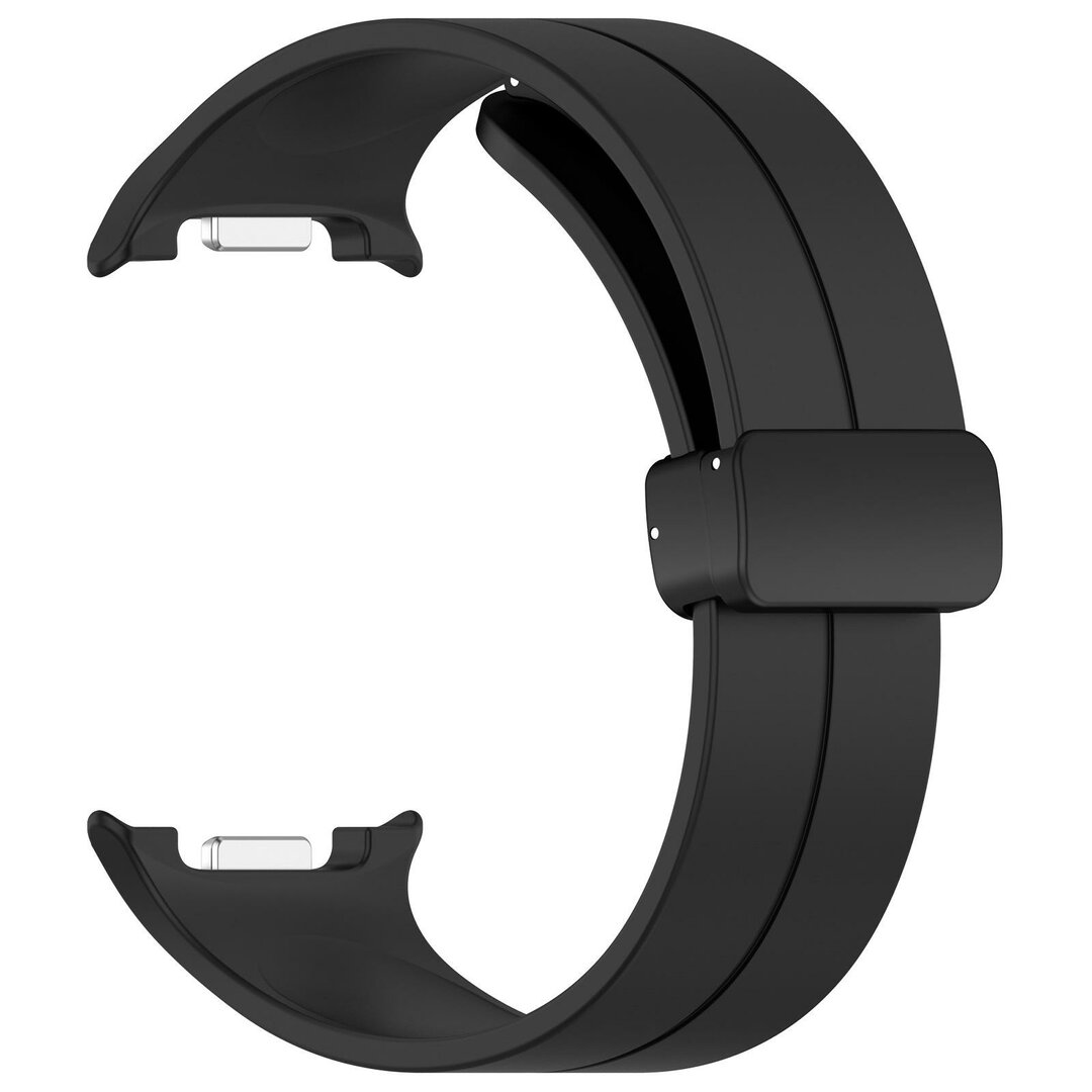 D-buckle Solid Line sportbandje - Zwart - Samsung Galaxy Watch 8 - 40mm / 44mm