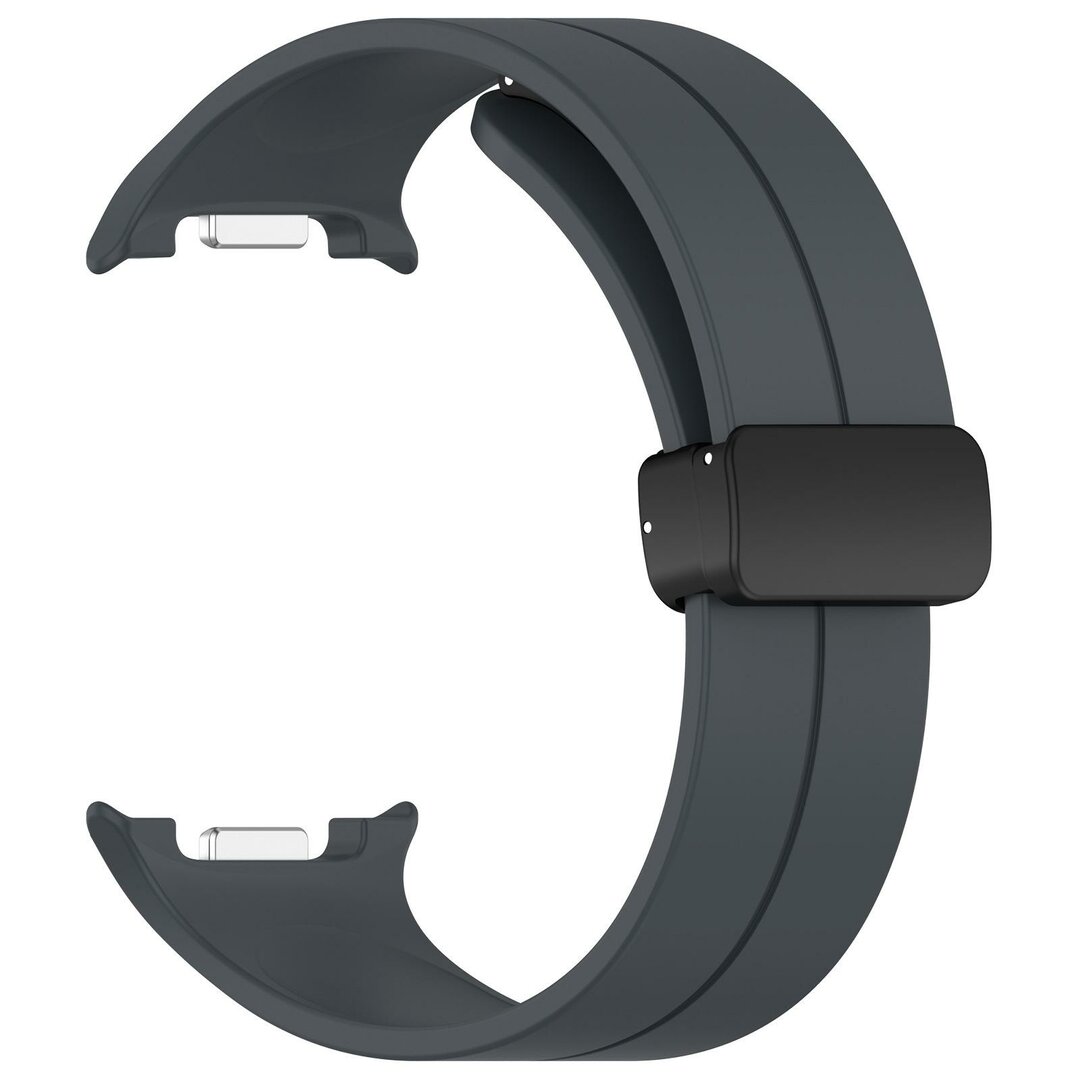 D-buckle Solid Line sportbandje - Donkergrijs - Samsung Galaxy Watch 8 - 40mm / 44mm
