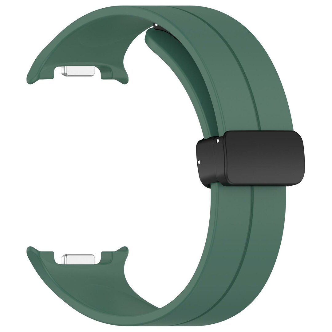 D-buckle Solid Line sportbandje - Groen - Samsung Galaxy Watch 8 Classic - 46mm