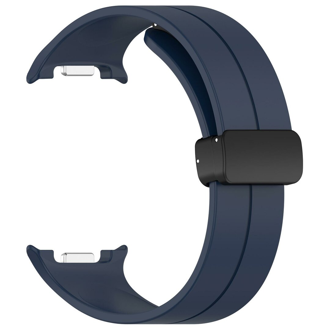 D-buckle Solid Line sportbandje - Donkerblauw - Samsung Galaxy Watch 8 Classic - 46mm