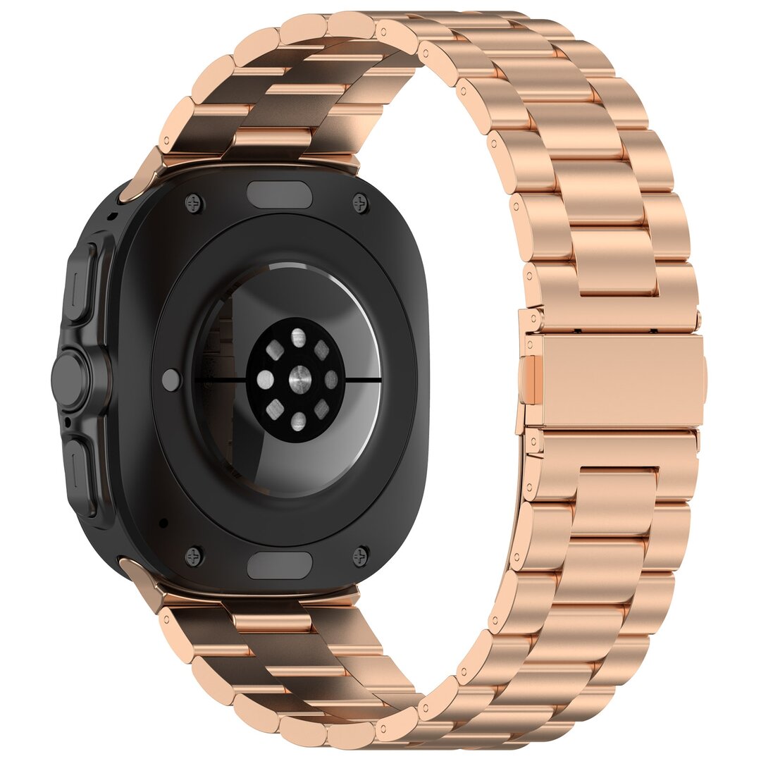 Stalen schakelband - Ros&eacute; goud - Samsung Galaxy Watch Ultra 47mm