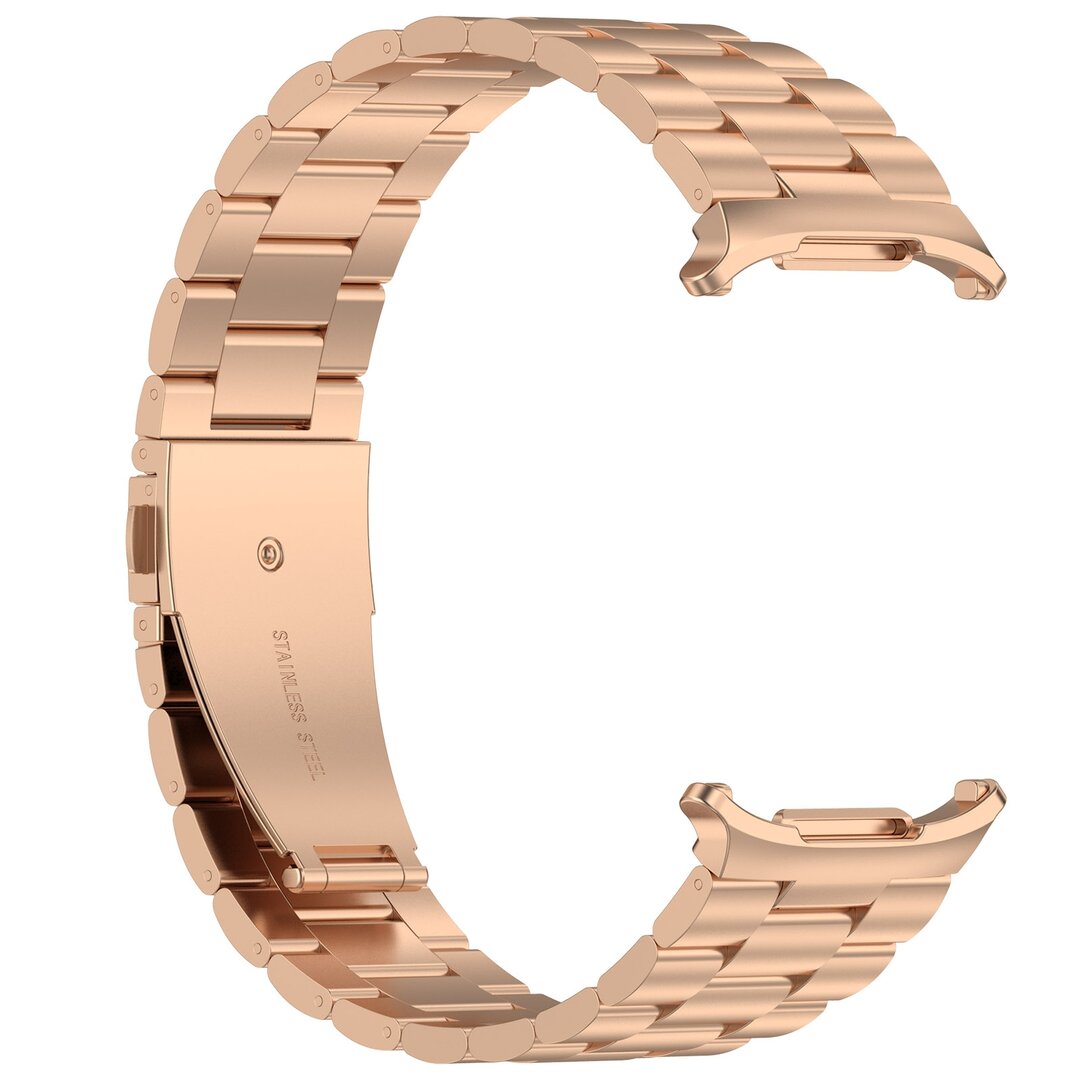 Stalen schakelband - Ros&eacute; goud - Samsung Galaxy Watch Ultra 47mm