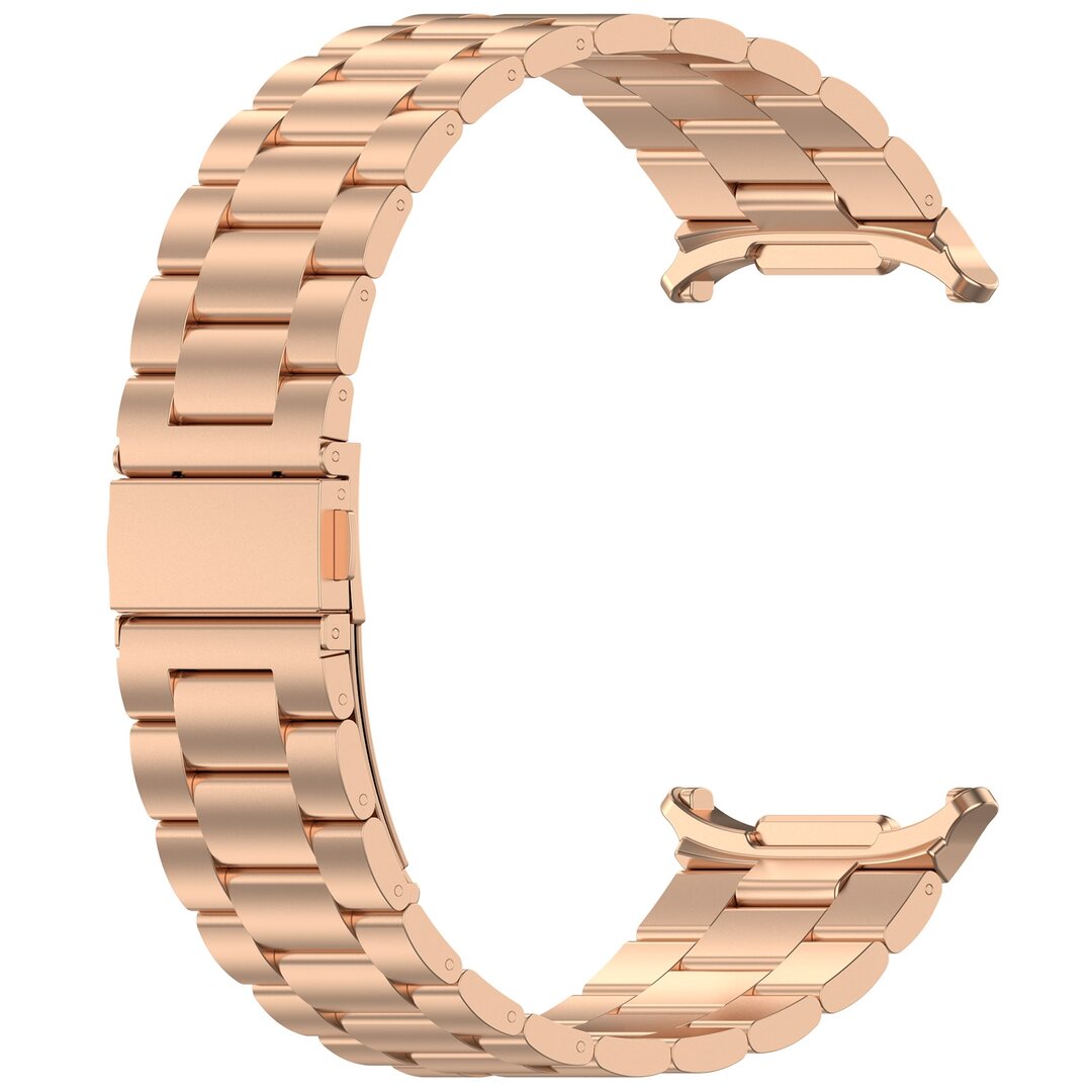 Stalen schakelband - Ros&eacute; goud - Samsung Galaxy Watch Ultra 47mm