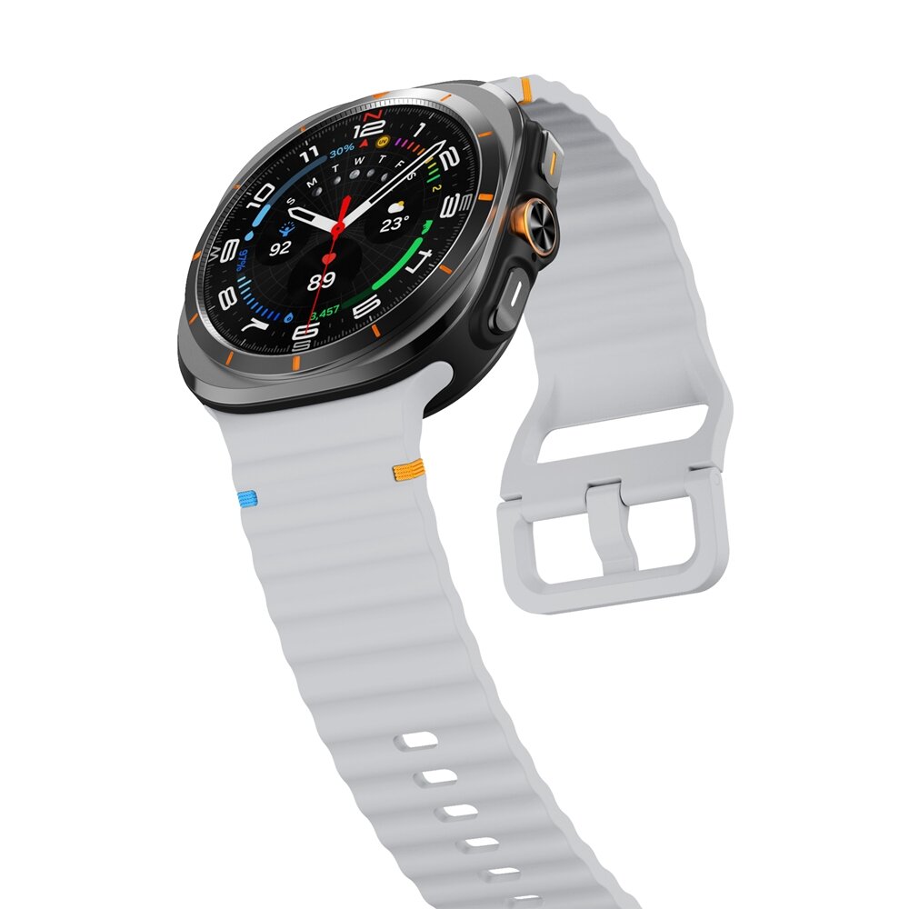 Wave Sport Band - Grijs - Samsung Galaxy Watch Ultra 47mm