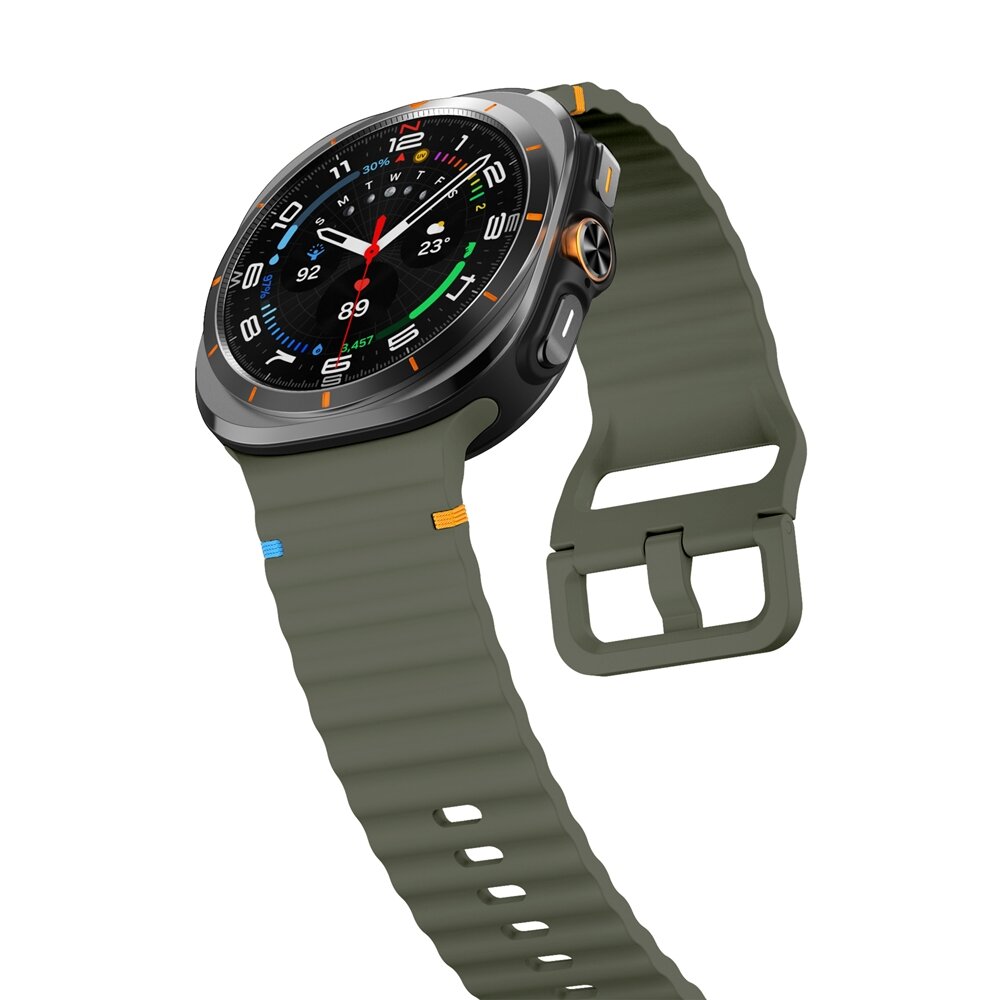Wave Sport Band - Groen - Samsung Galaxy Watch Ultra 47mm