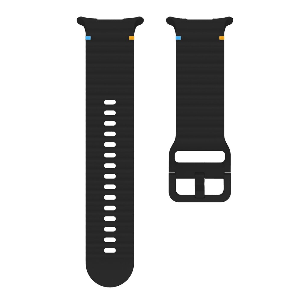 Wave Sport Band - Zwart - Samsung Galaxy Watch Ultra 47mm