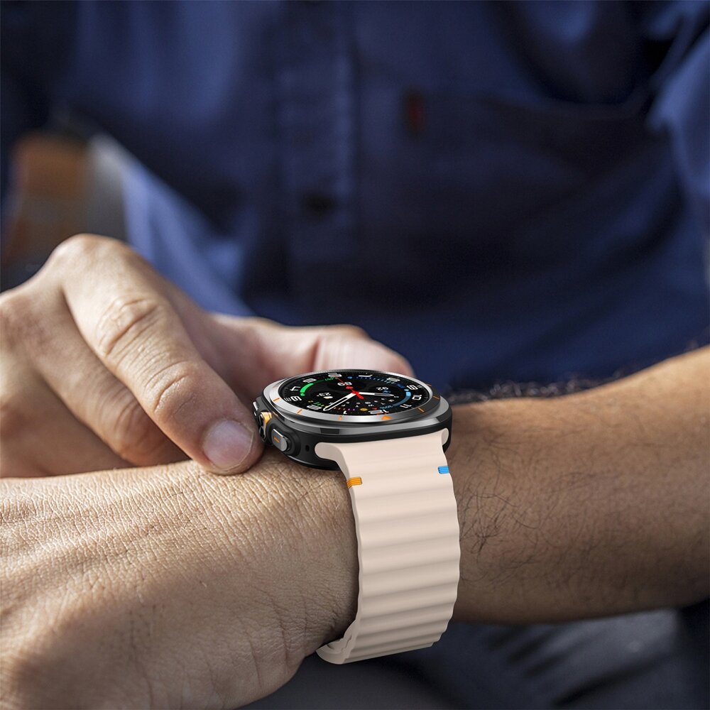 Wave Sport Band - Lichtroze - Samsung Galaxy Watch Ultra 47mm