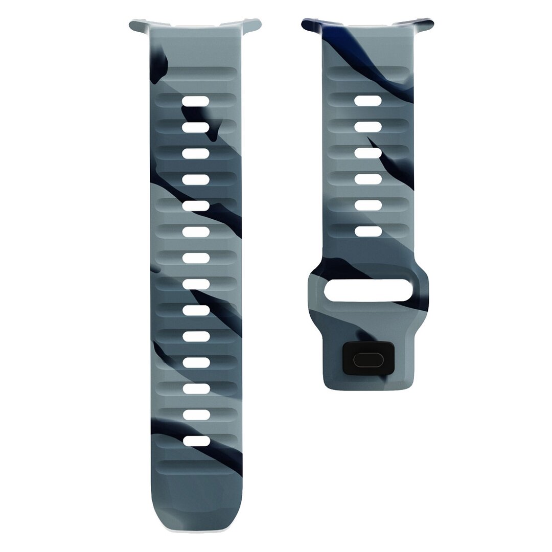 Wave siliconen bandje - Camouflage - Samsung Galaxy Watch Ultra 47mm