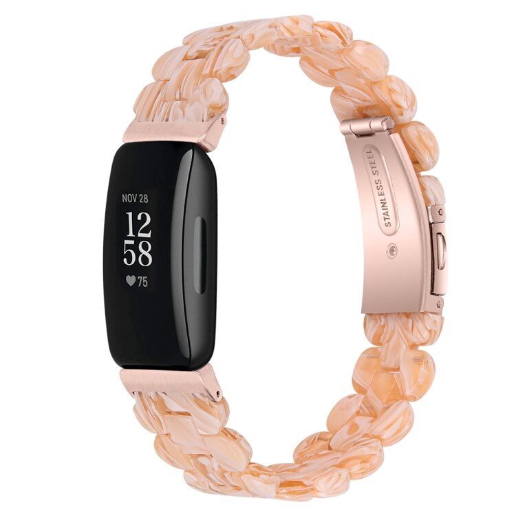 Fitbit Inspire 3 - Resin schakelbandje - Nude Marble
