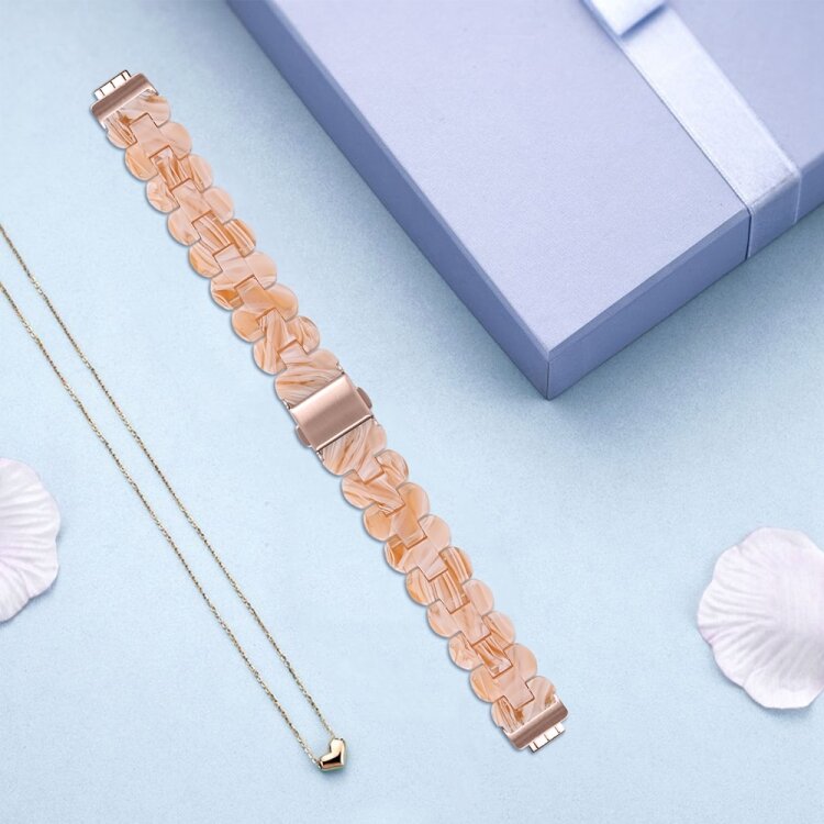 Fitbit Inspire 3 - Resin schakelbandje - Nude Marble