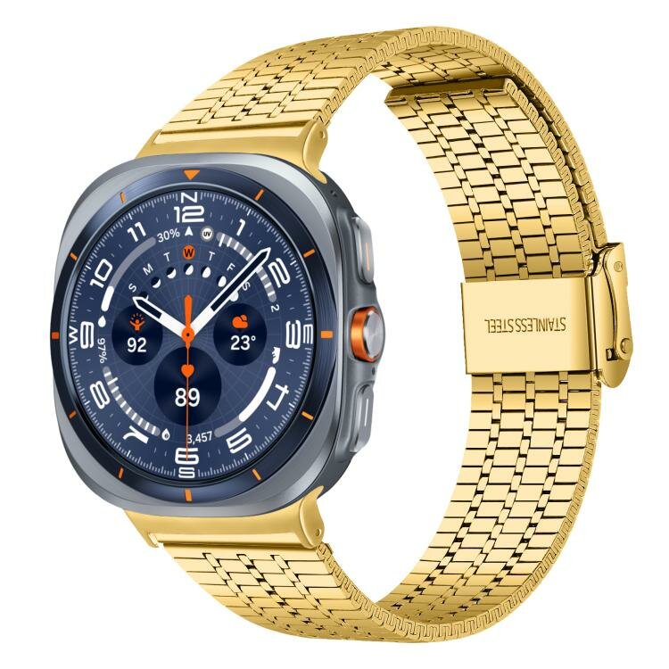 Stalen bandje - Goud - Samsung Galaxy Watch Ultra - 47mm