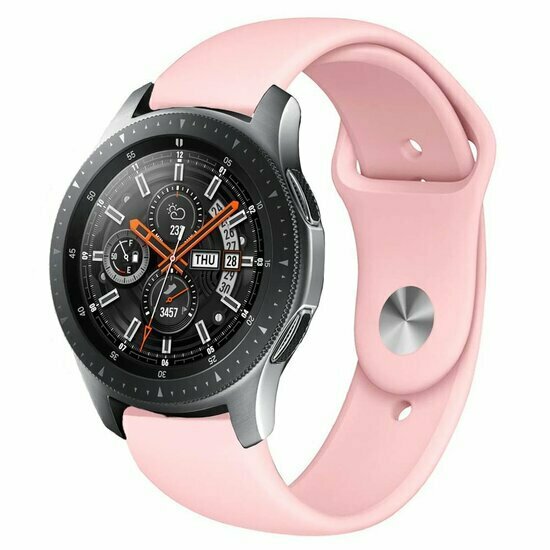 Garmin Venu 4 - 45mm - Rubberen sportband - Roze