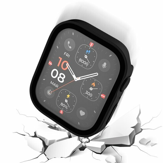 Hard case 40mm - Zwart - Geschikt voor Apple Watch 40mm