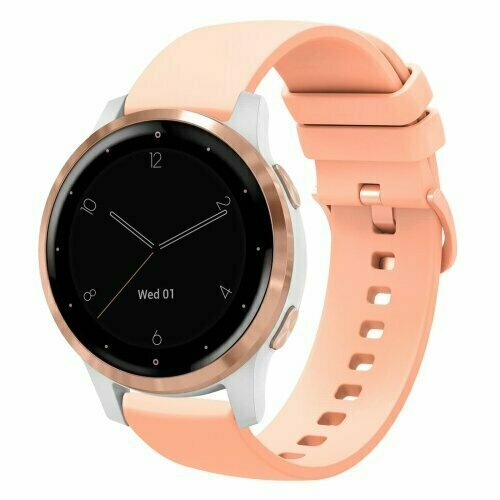Xiaomi Watch S4 - 41mm - Soft siliconen bandje - Zalmroze