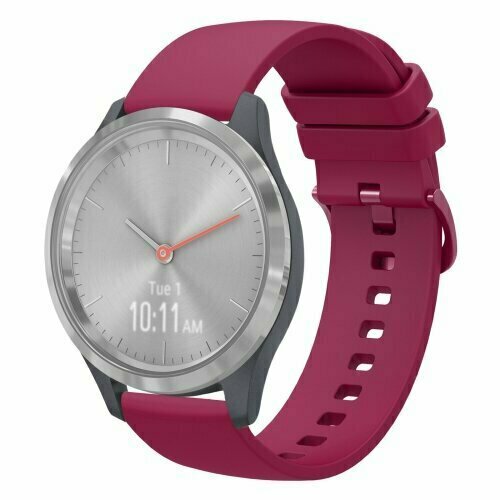 Xiaomi Watch S4 - 41mm - Soft siliconen bandje - Wijnrood