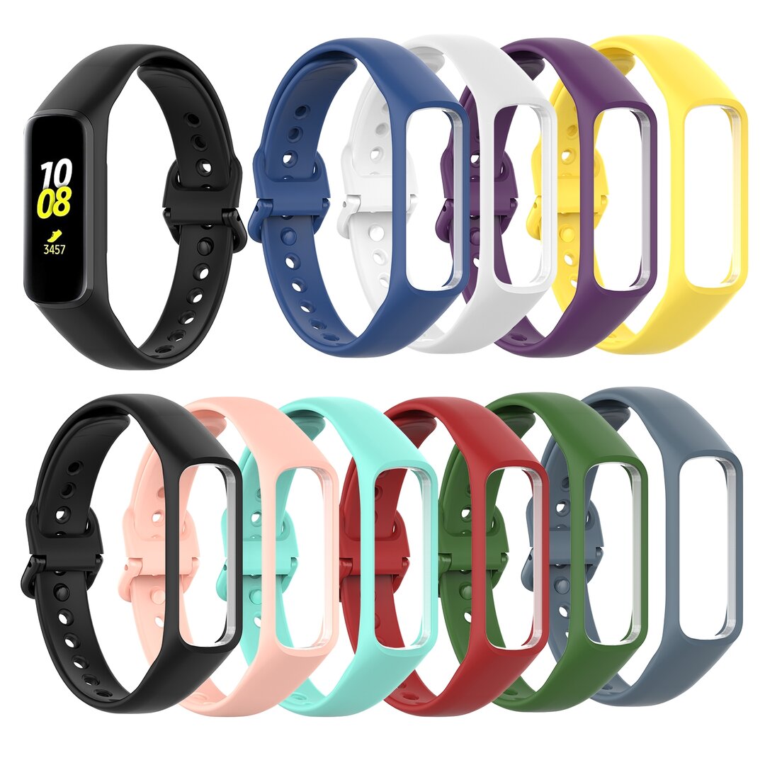 Siliconen bandje - Turquoise - Samsung Galaxy Fit 2