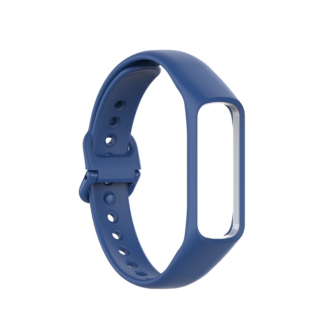 Siliconen bandje - Donkerblauw - Samsung Galaxy Fit 2