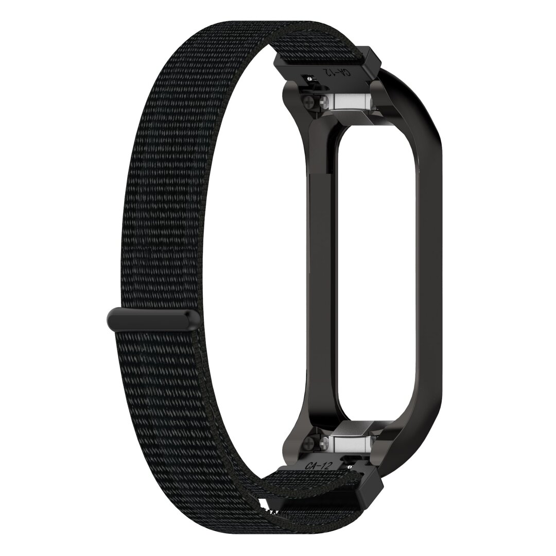 Nylon sport loop band - Zwart - Samsung Galaxy Fit 2