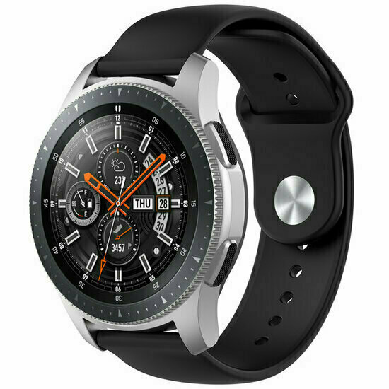 Rubberen sportband - Zwart - Huawei Watch 4 (pro) / 3 (pro) / Ultimate / Ultimate 2