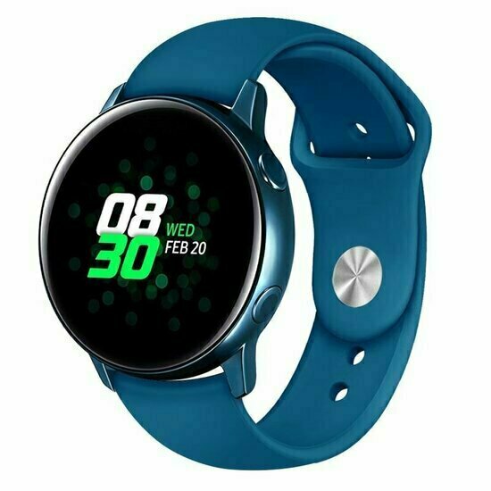 Rubberen sportband - Cyaan - Huawei Watch 4 (pro) / 3 (pro) / Ultimate / Ultimate 2
