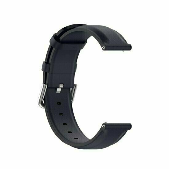 Classic leren bandje - Donkerblauw - Huawei Watch 4 (pro) / 3 (pro) / Ultimate
