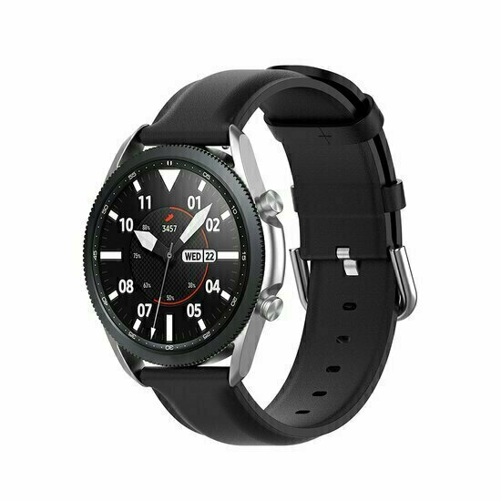 Classic leren bandje - Zwart - Huawei Watch 4 (pro) / 3 (pro) / Ultimate / Ultimate 2