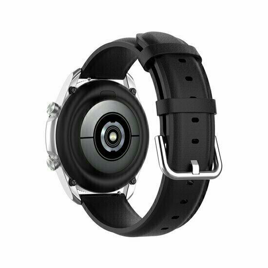 Classic leren bandje - Zwart - Huawei Watch 4 (pro) / 3 (pro) / Ultimate / Ultimate 2