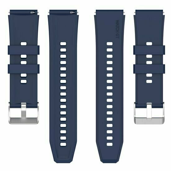 Siliconen sportband - Donkerblauw - Huawei Watch 4 (pro) / 3 (pro) / Ultimate / Ultimate 2