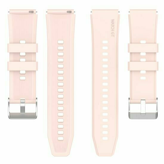 Siliconen sportband - Lichtroze - Huawei Watch 4 (pro) / 3 (pro) / Ultimate / Ultimate 2