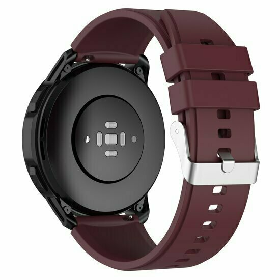 Siliconen sportband - Wijnrood - Huawei Watch 4 (pro) / 3 (pro) / Ultimate / Ultimate 2