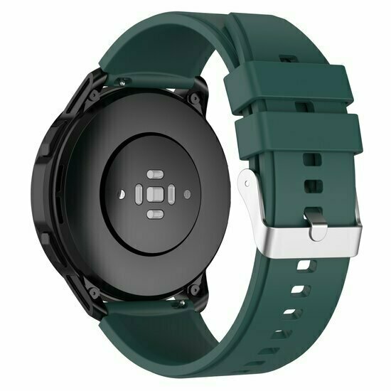 Siliconen sportband - Donkergroen - Huawei Watch 4 (pro) / 3 (pro) / Ultimate / Ultimate 2