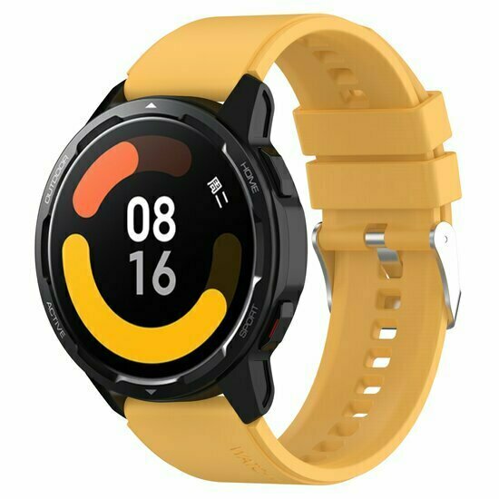 Siliconen sportband - Geel - Huawei Watch 4 (pro) / 3 (pro) / Ultimate / Ultimate 2