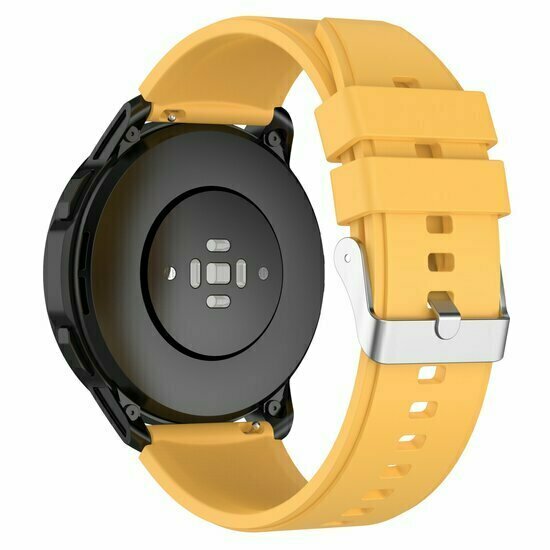 Siliconen sportband - Geel - Huawei Watch 4 (pro) / 3 (pro) / Ultimate / Ultimate 2