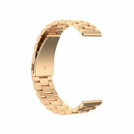 Stalen schakelband - Champagne goud - Huawei Watch 4 (pro) / 3 (pro) / Ultimate