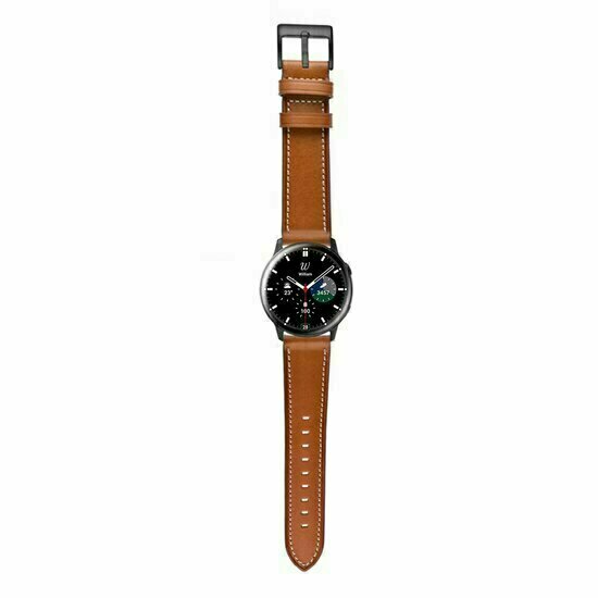 lederen bandje - Bruin - Huawei Watch 4 (pro) / 3 (pro) / Ultimate