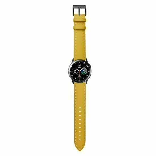 lederen bandje - Geel - Huawei Watch 4 (pro) / 3 (pro) / Ultimate