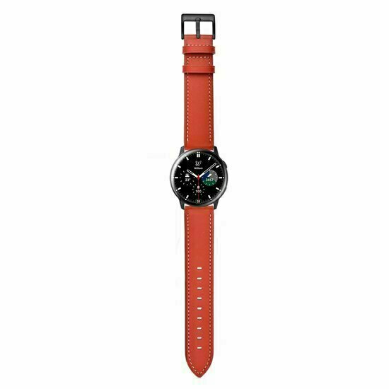 lederen bandje - Rood - Huawei Watch 4 (pro) / 3 (pro) / Ultimate