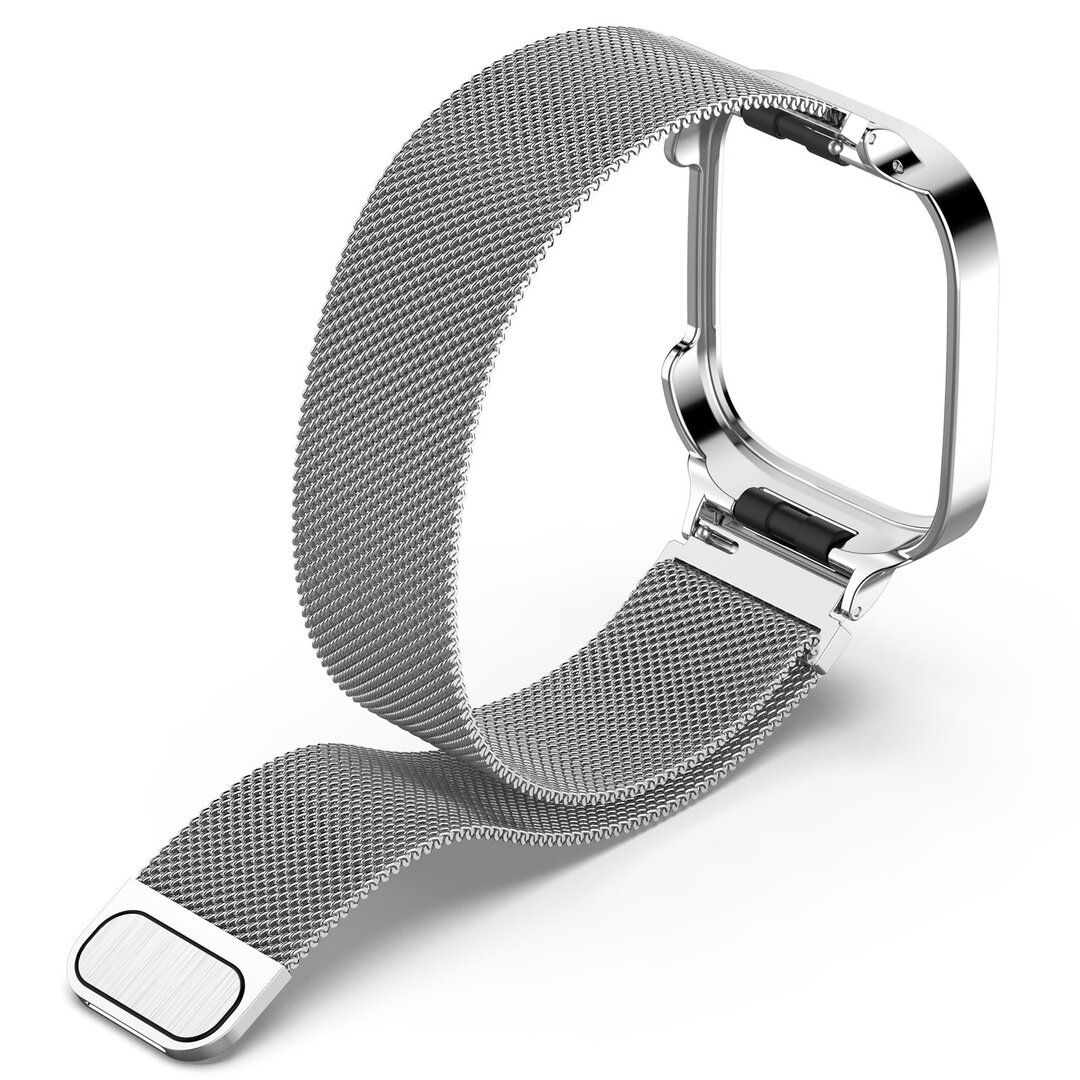 Milanese bandje met case - Zilver - Xiaomi Redmi Watch 3
