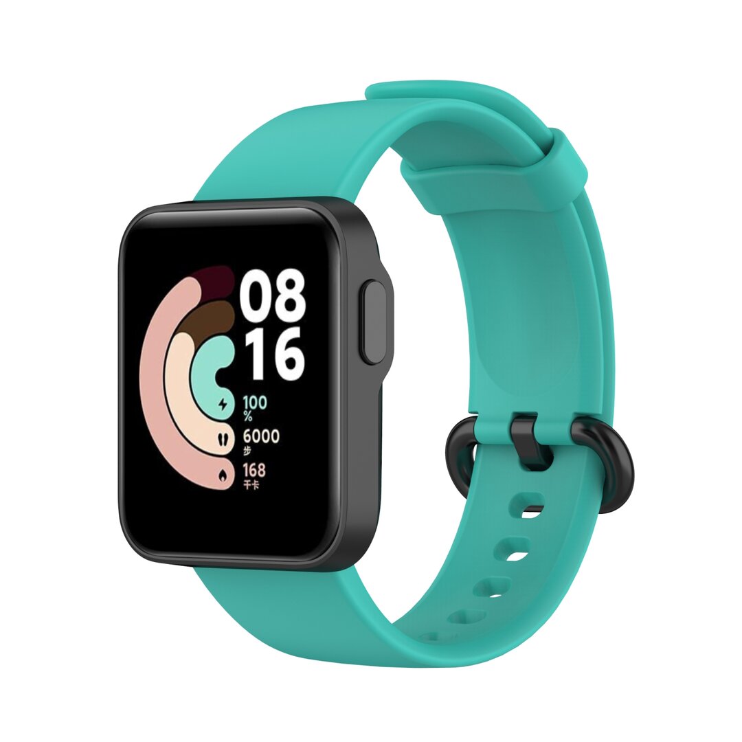 Classic siliconen sportbandje - Mint groen - Xiaomi Mi Watch Lite / Redmi Watch